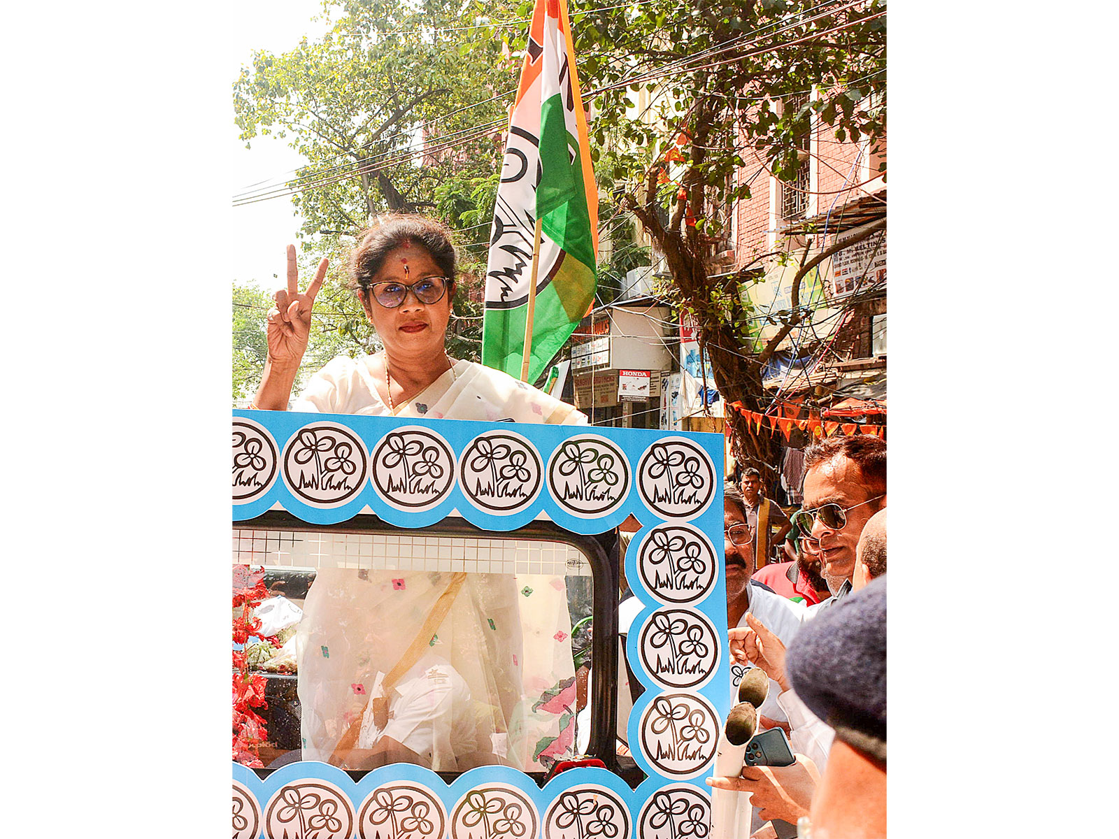 TMC Candidate Shashi Panja (File Photo/ANI)