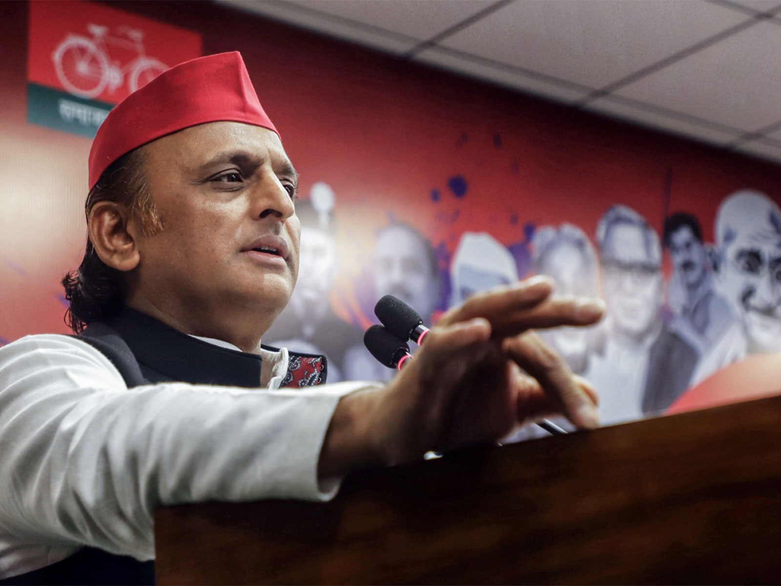 Samajwadi Party chief Akhilesh Yadav (File Photo/ANI)