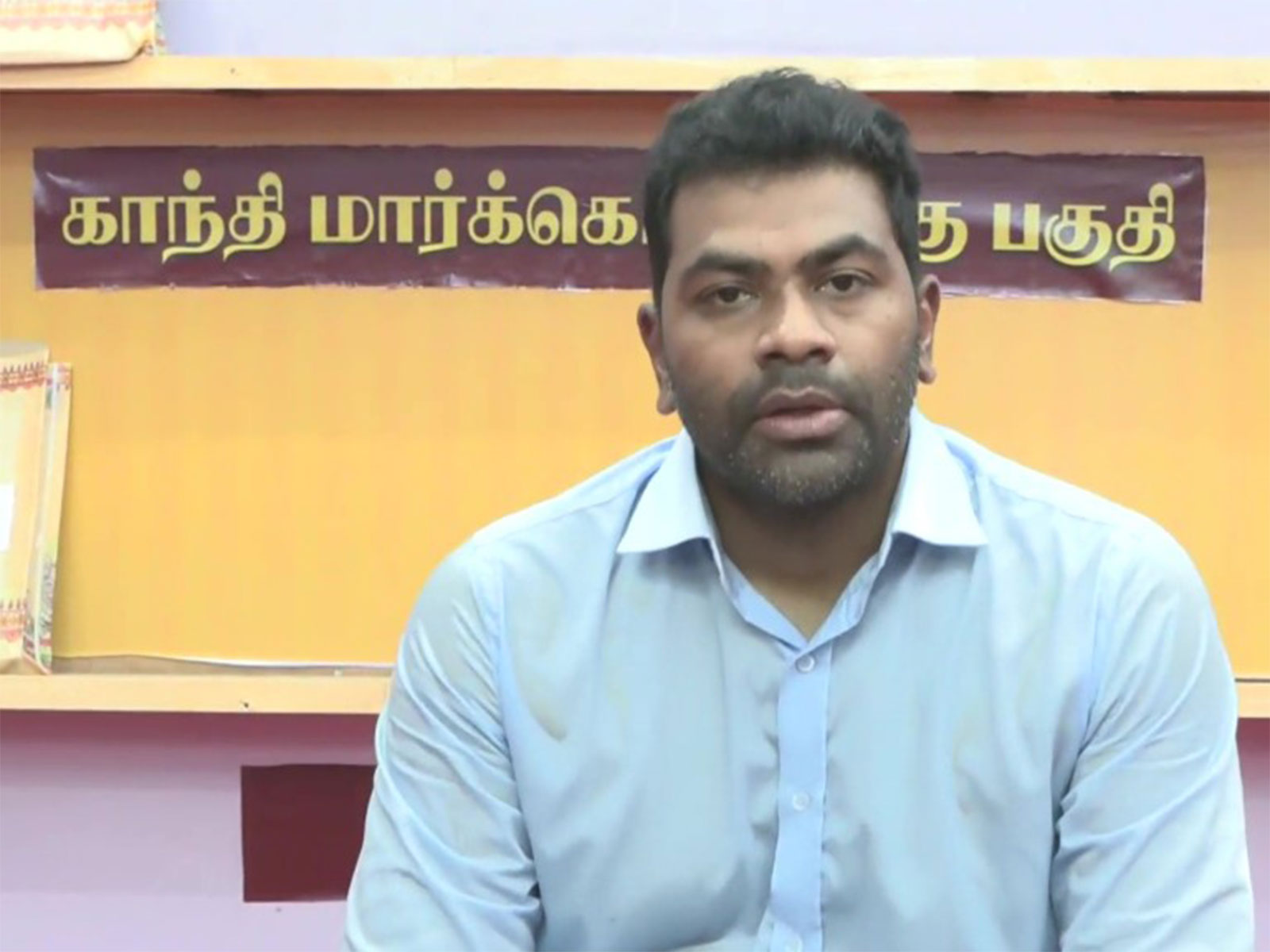 TVK General Secretary Aadhav Arjuna (Photo/ANI)