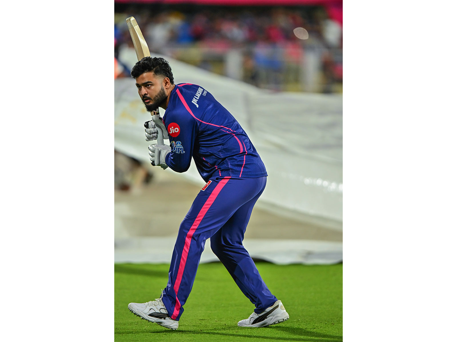 SRH skipper Riyan Parag. (Photo: ANI)