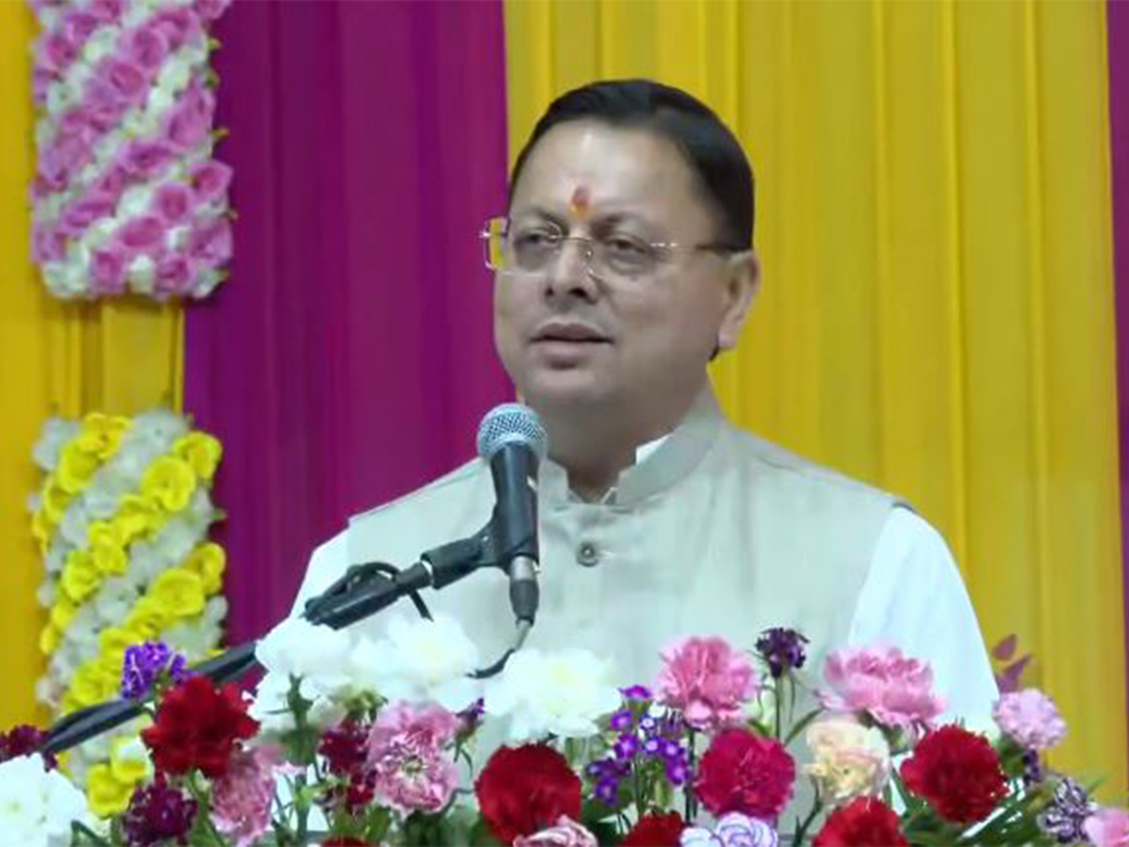 Uttarakhand Chief Minister Pushkar Singh Dhami (Photo/@pushkardhami)