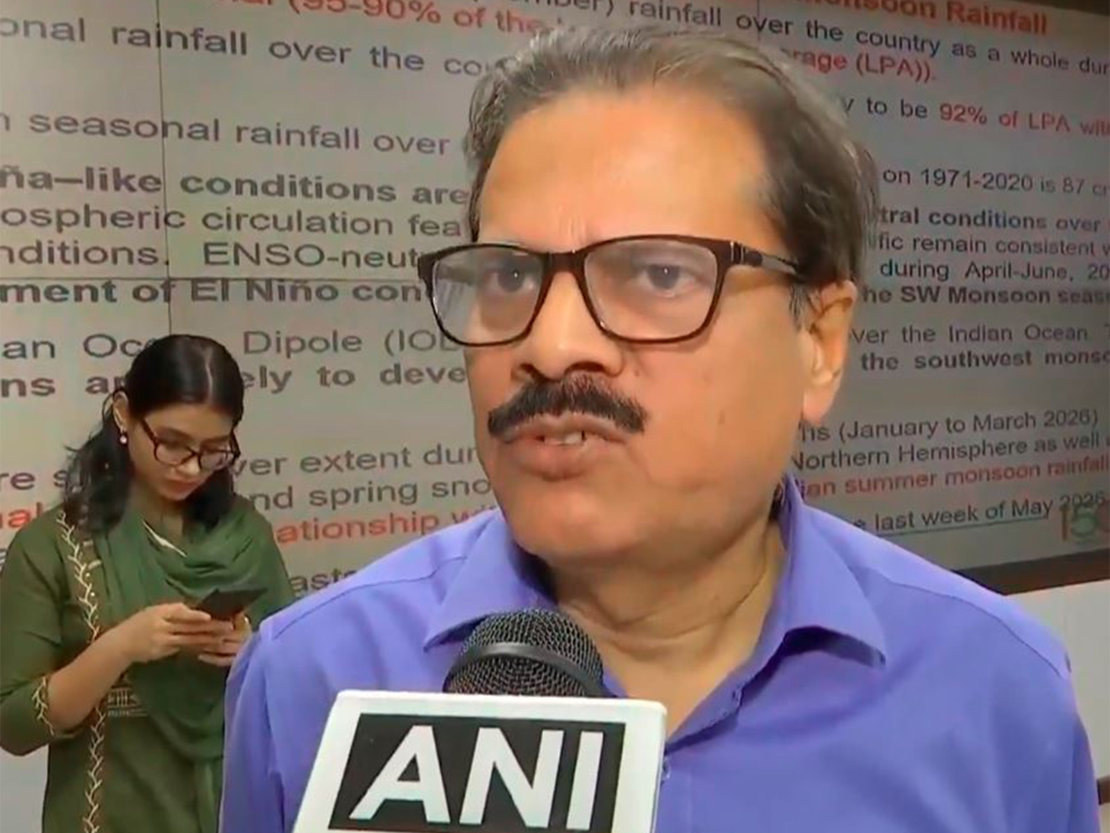 Director General of the India Meteorological Department, Dr Mrutyunjay Mohapatra (Photo/ANI)