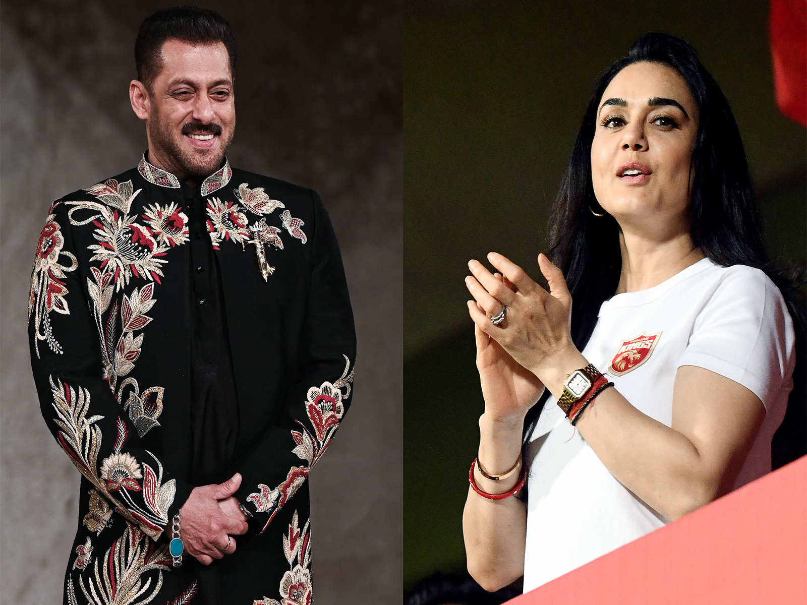 Salman Khan praises Preity Zinta's Punjab Kings (File photo/ANI)