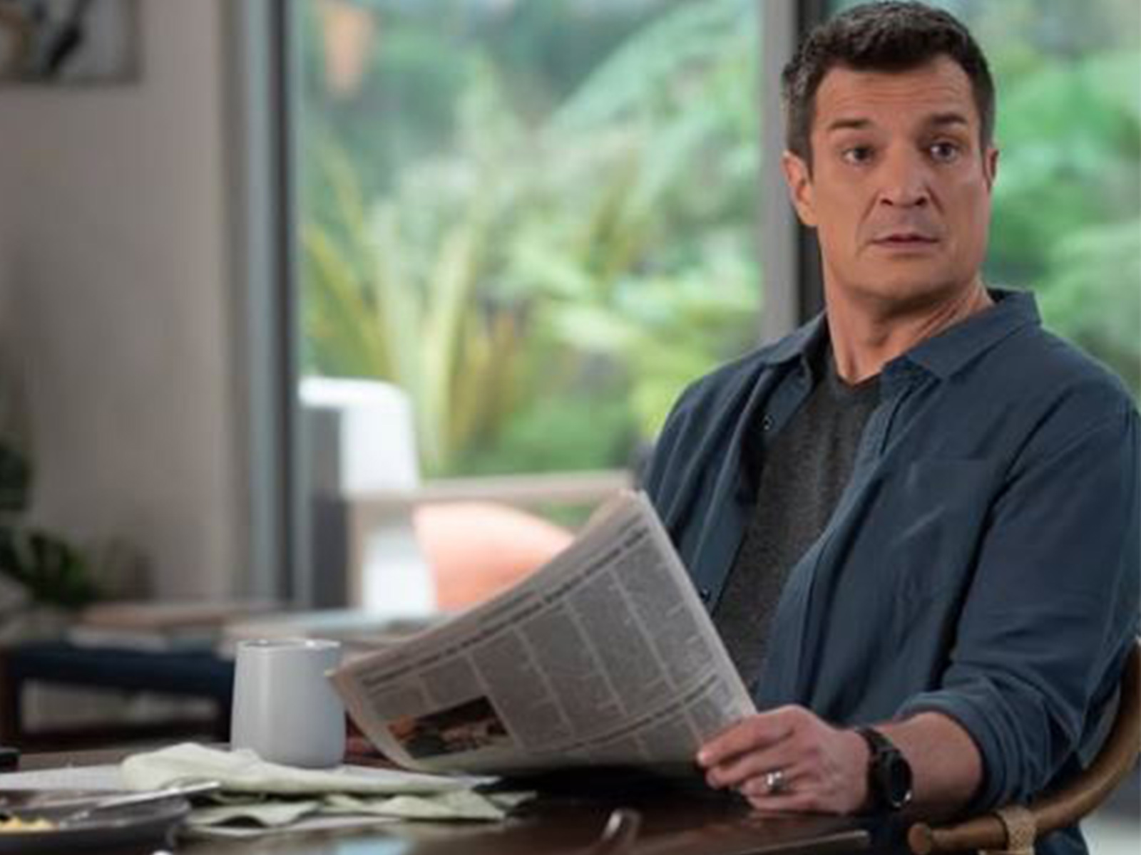 Still from The Rookie show (Image source: Instagram@therookieabc)