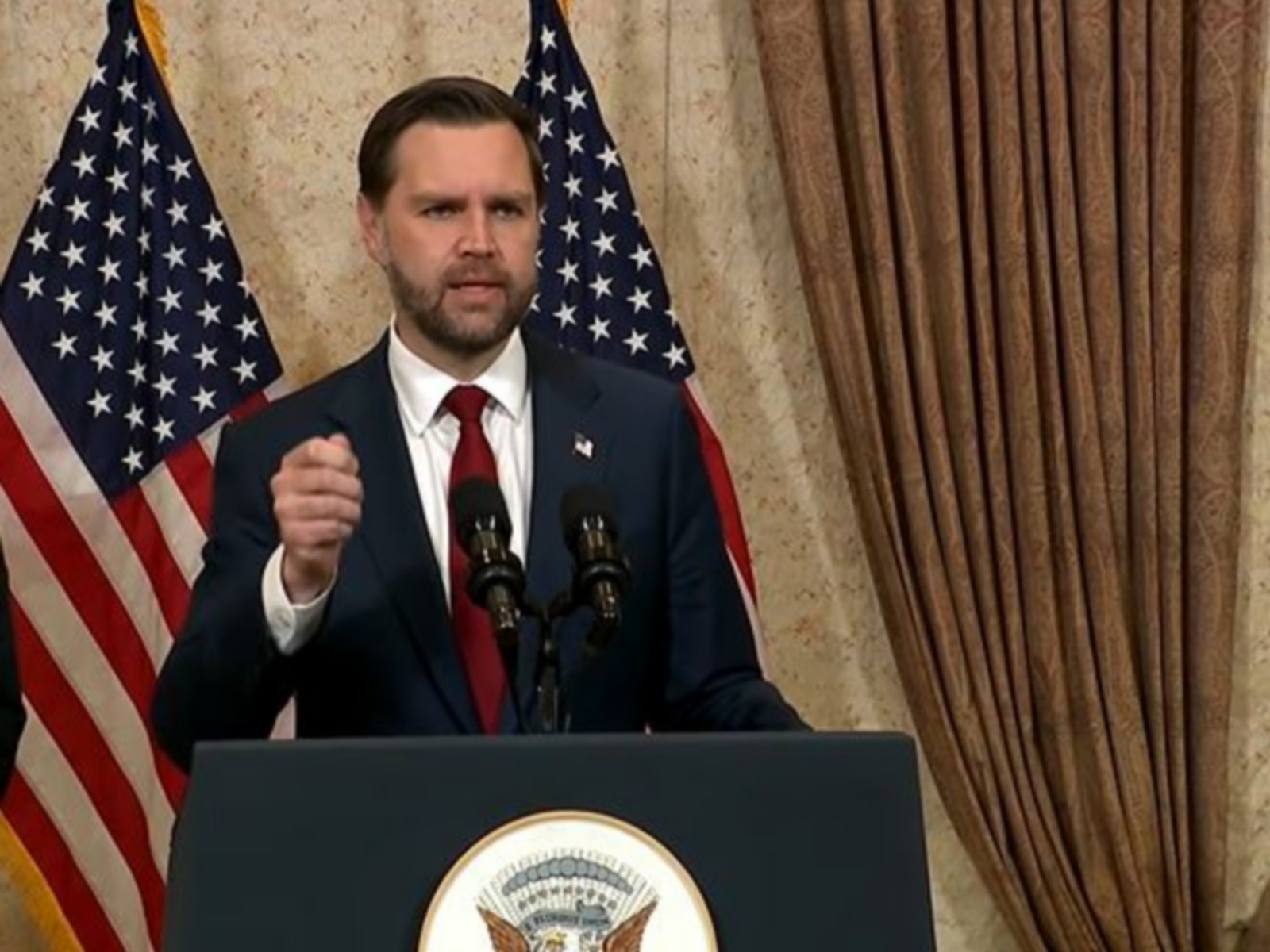 US VP JD Vance (Photo/Youtube @WhiteHouse)