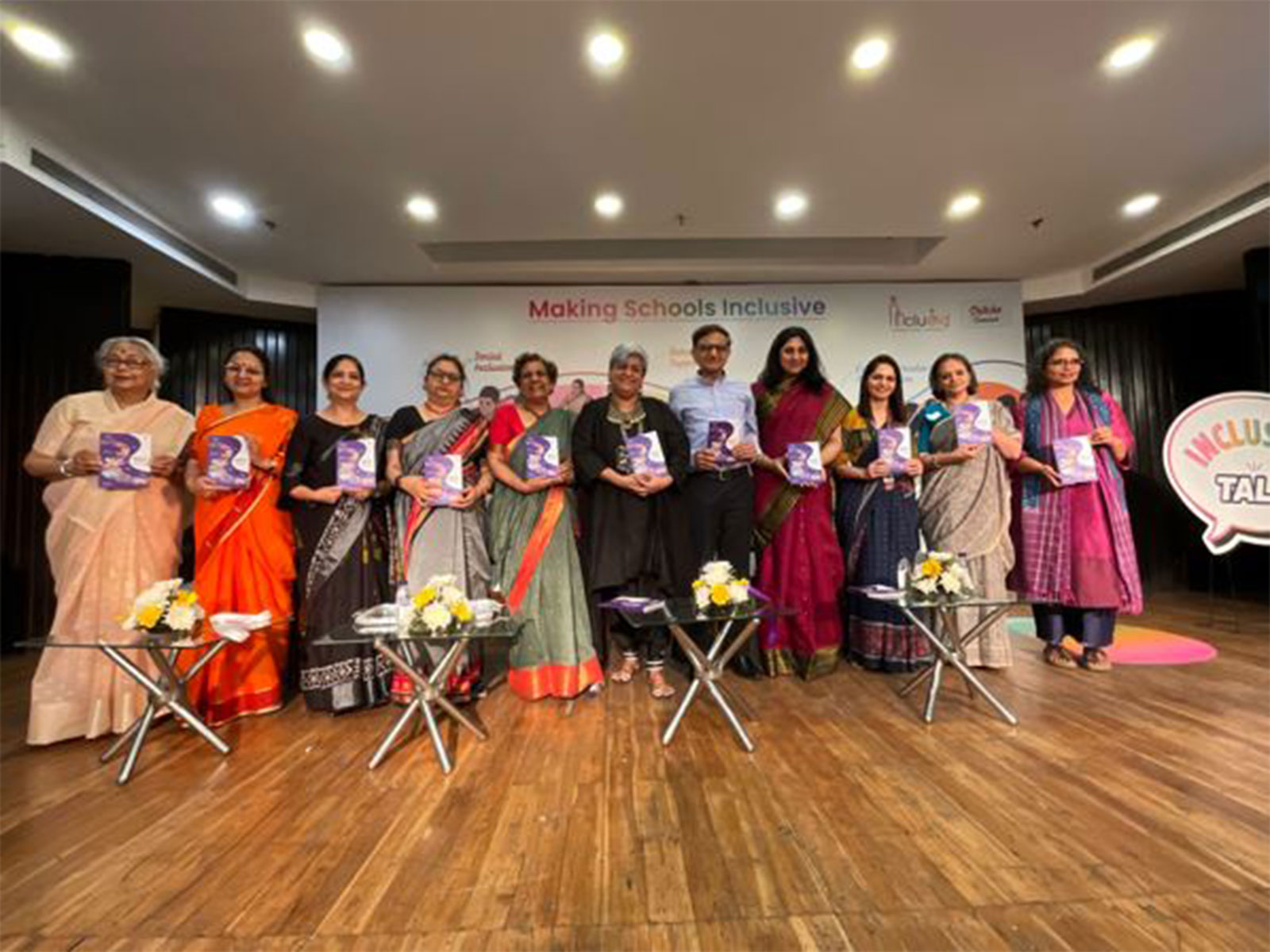 Education Leaders at IncluEd Shiksha Samvaad in New Delhi launch the Micro Improvement Compendium