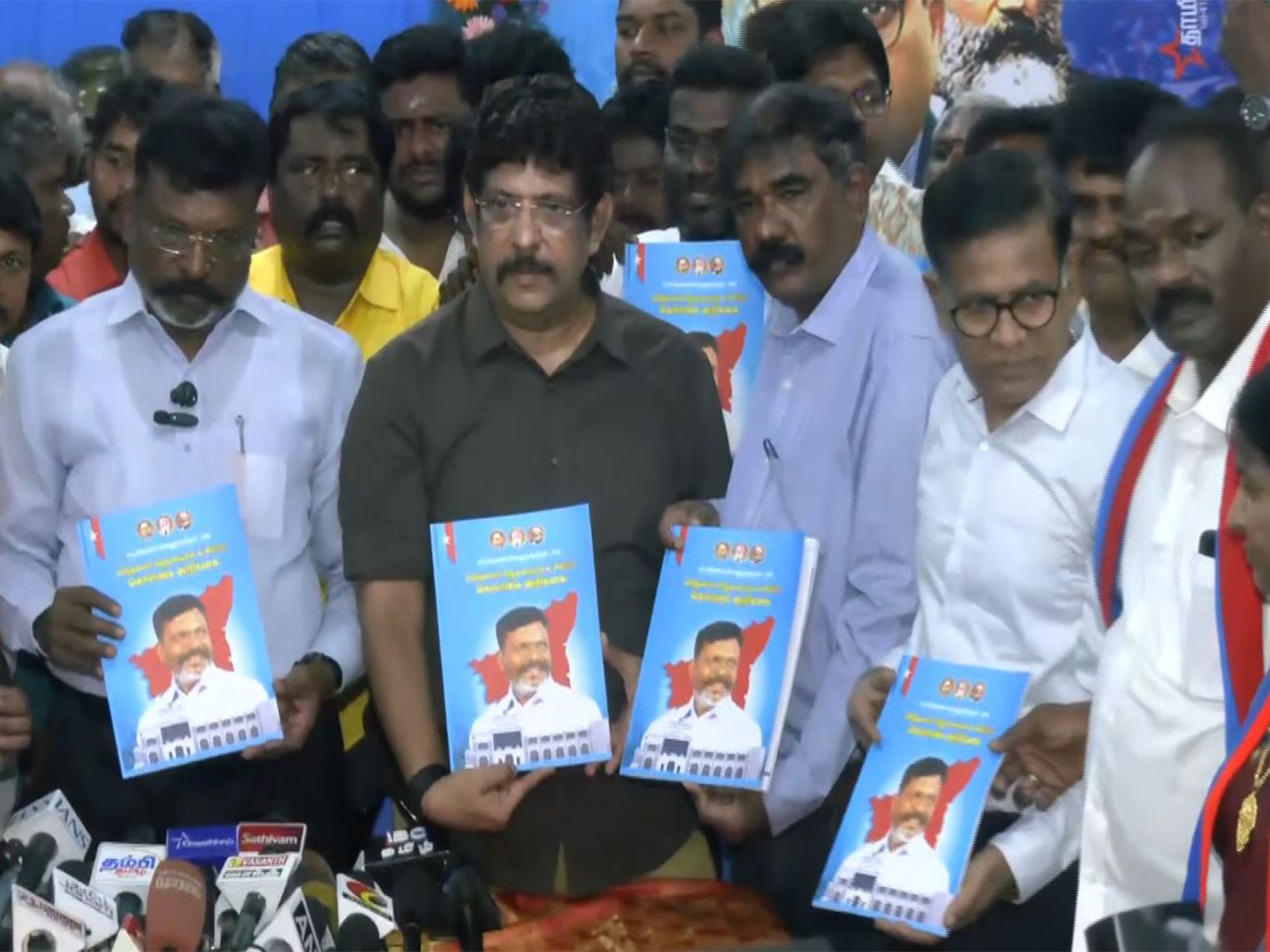 VCK releases manifesto ahead of Tamil Nadu Assembly election. (Photo/ANI)