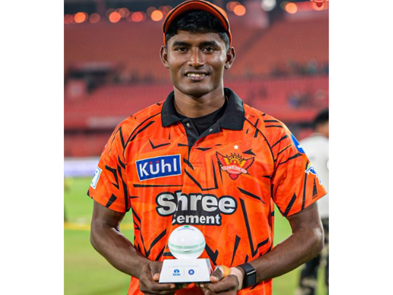 Sunrisers Hyderabad pacer Saqib Hussain (Image: Sunrisers Hyderabad Instagram)