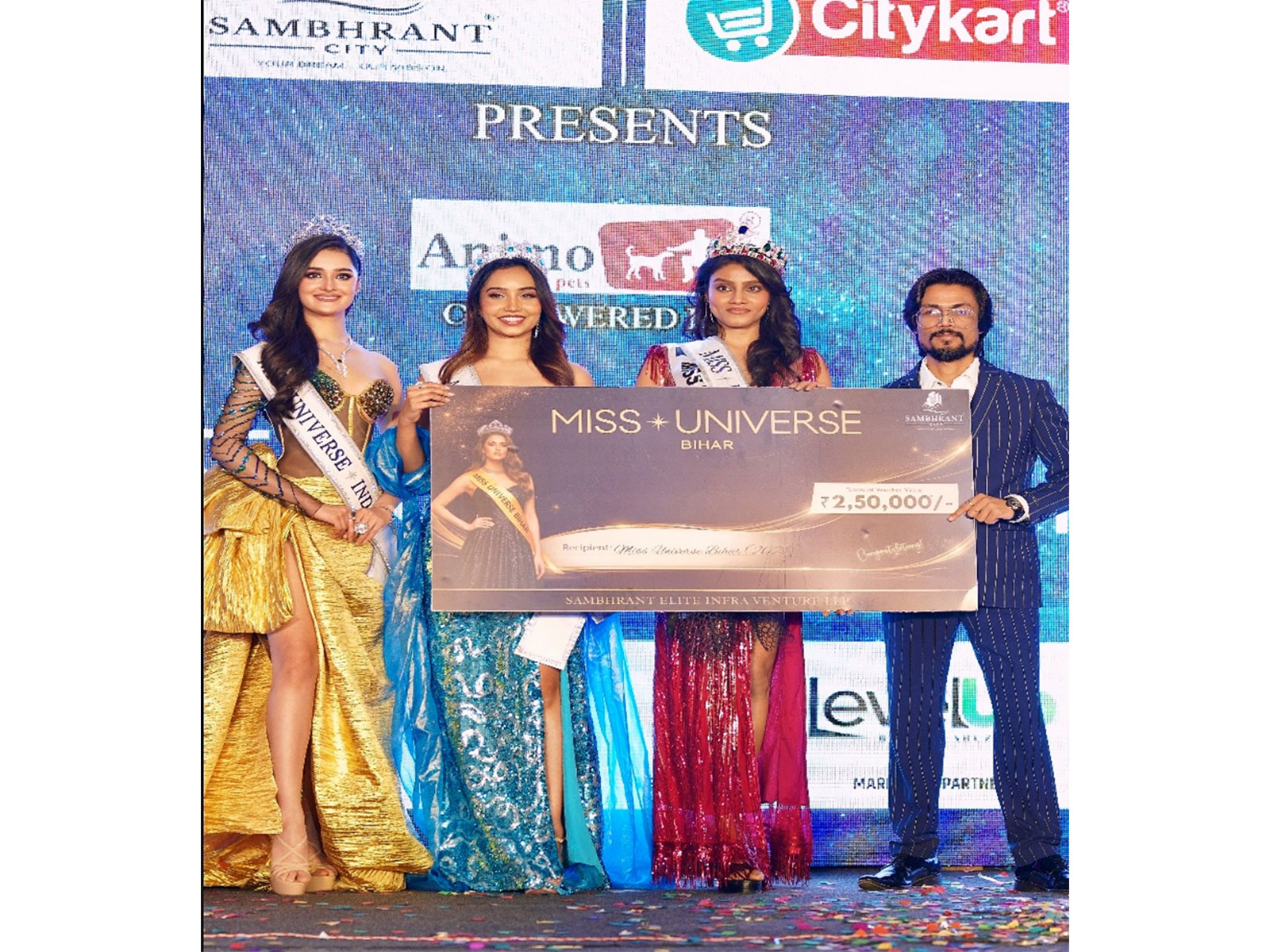 Sambhrant City & Vishal Kumar Soni Champion Women Empowerment at Miss Universe Bihar 2026