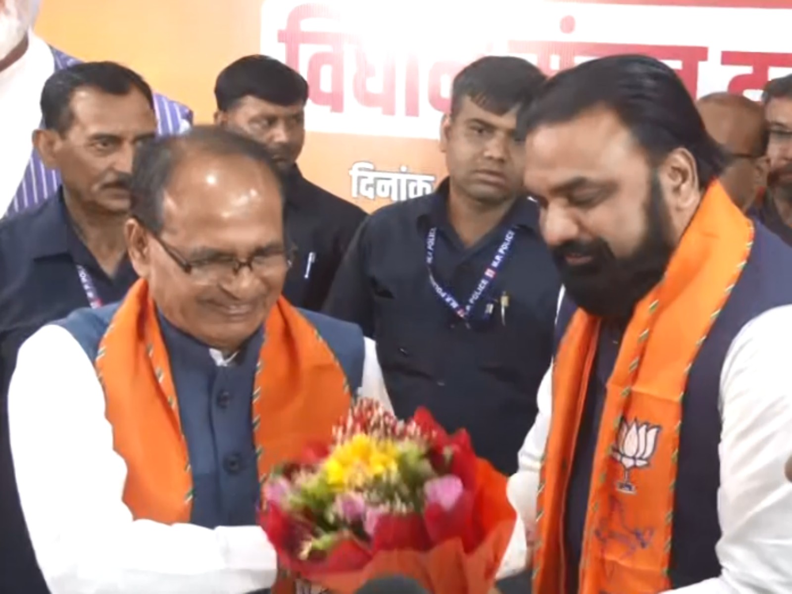 Union Minister Shivraj Singh Chouhan and Bihar Deputy Chief Minister Samrat Chaudhary (Photo/ANI)