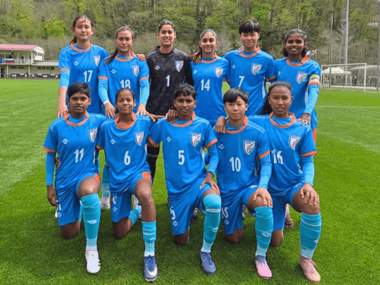 Indian U-17 Women's team. (Photo/AIFF)
