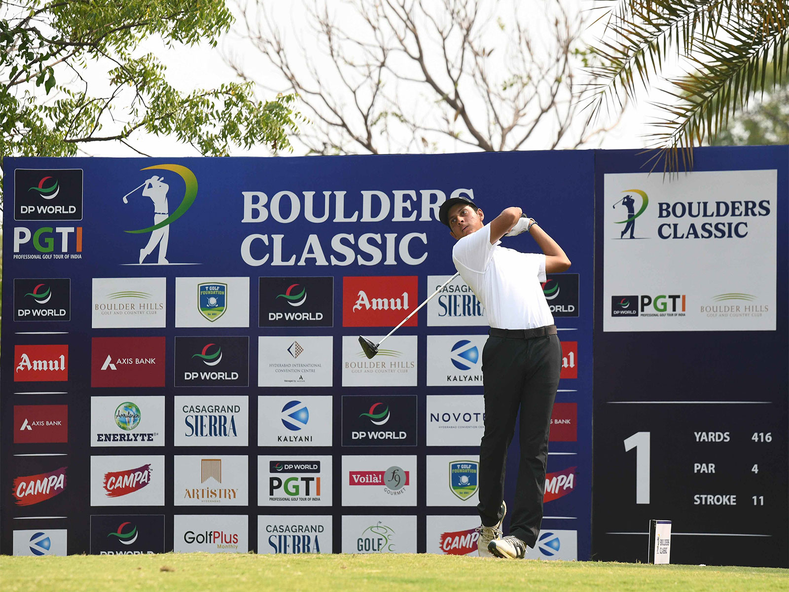 India golfer Vishesh Sharma (Image: PGTI)
