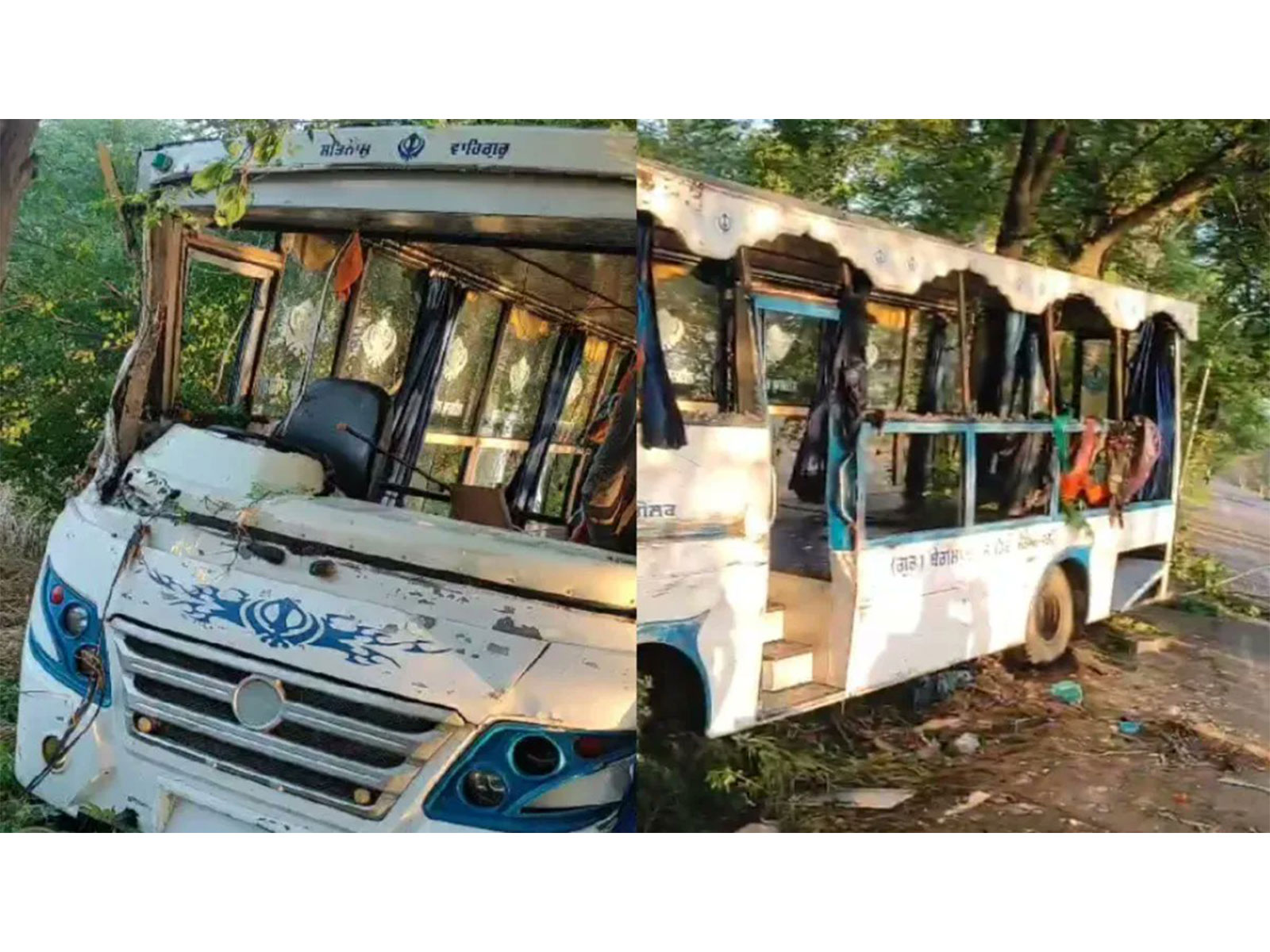 Visual of the bus (Photo/X@RavneetBittu)