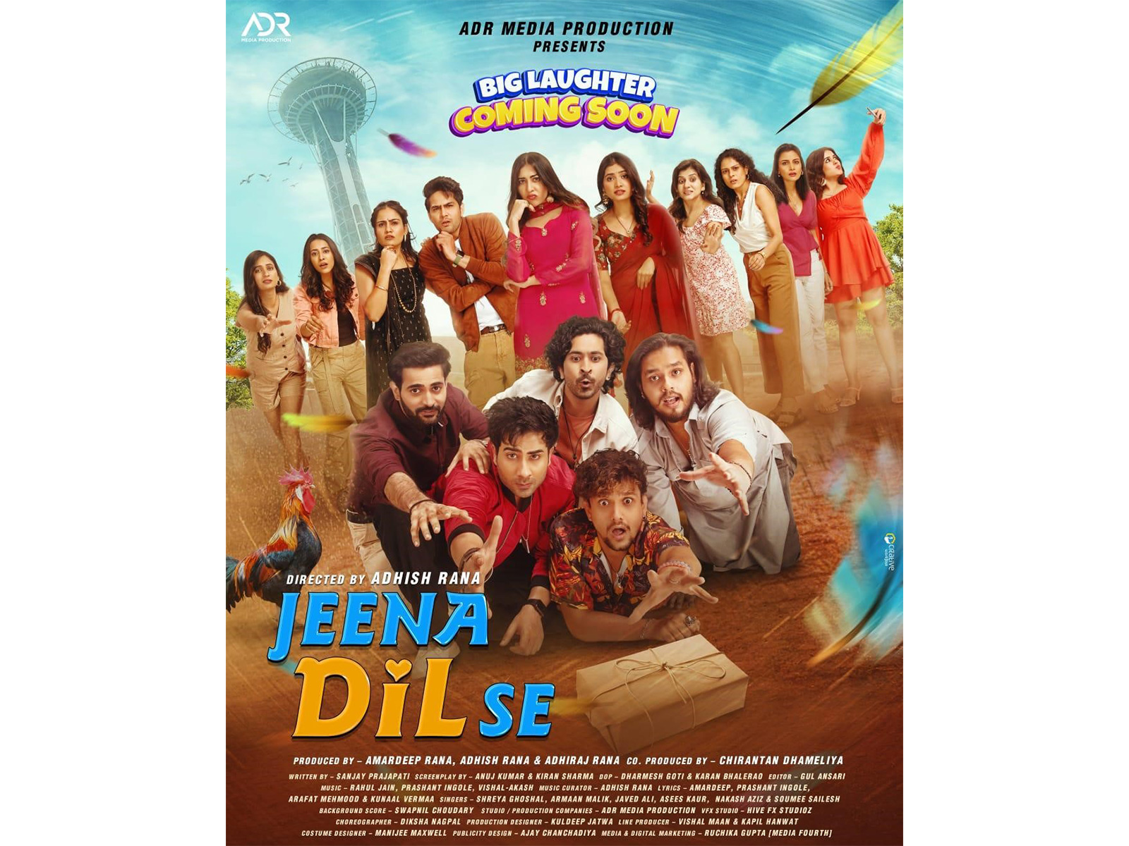 Jeena Dil Se - Director Adhish Rana's Spectacular Comedy Film to Release in Theaters in May 2026