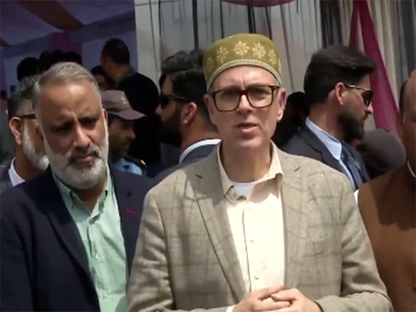 Jammu and Kashmir Chief Minister Omar Abdullah (Photo/ANI)