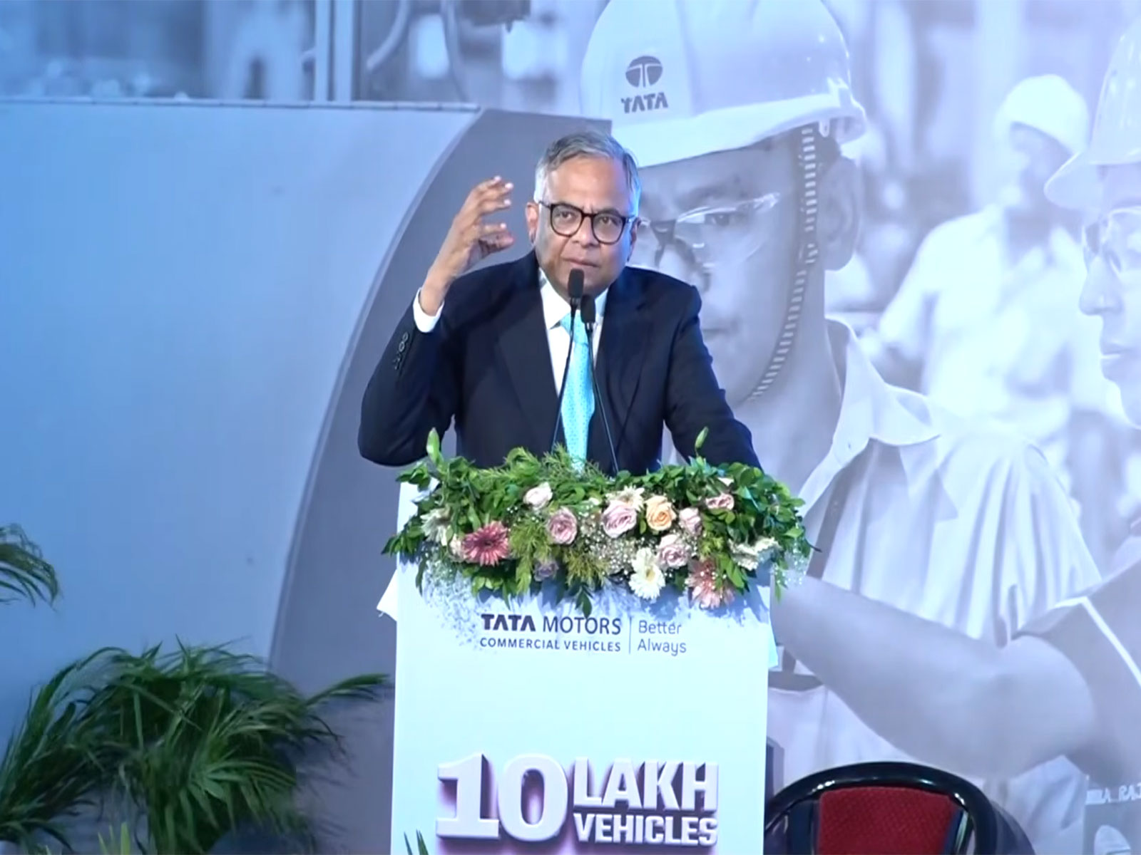 Natarajan Chandrasekaran, Chairman of Tata Group (Photo/ANI)