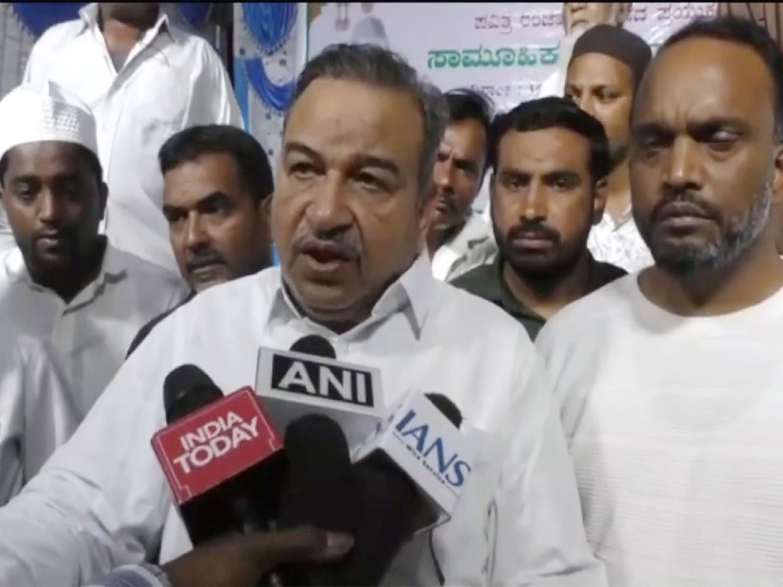 Karanataka MLC Abdul Jabbar, now suspended from Congress (Photo/ANI)