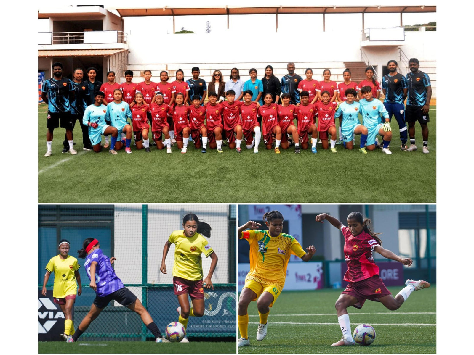 BLK Roots FC players during their Indian Women's League 2 campaign, gaining valuable national-level exposure and strengthening team cohesion