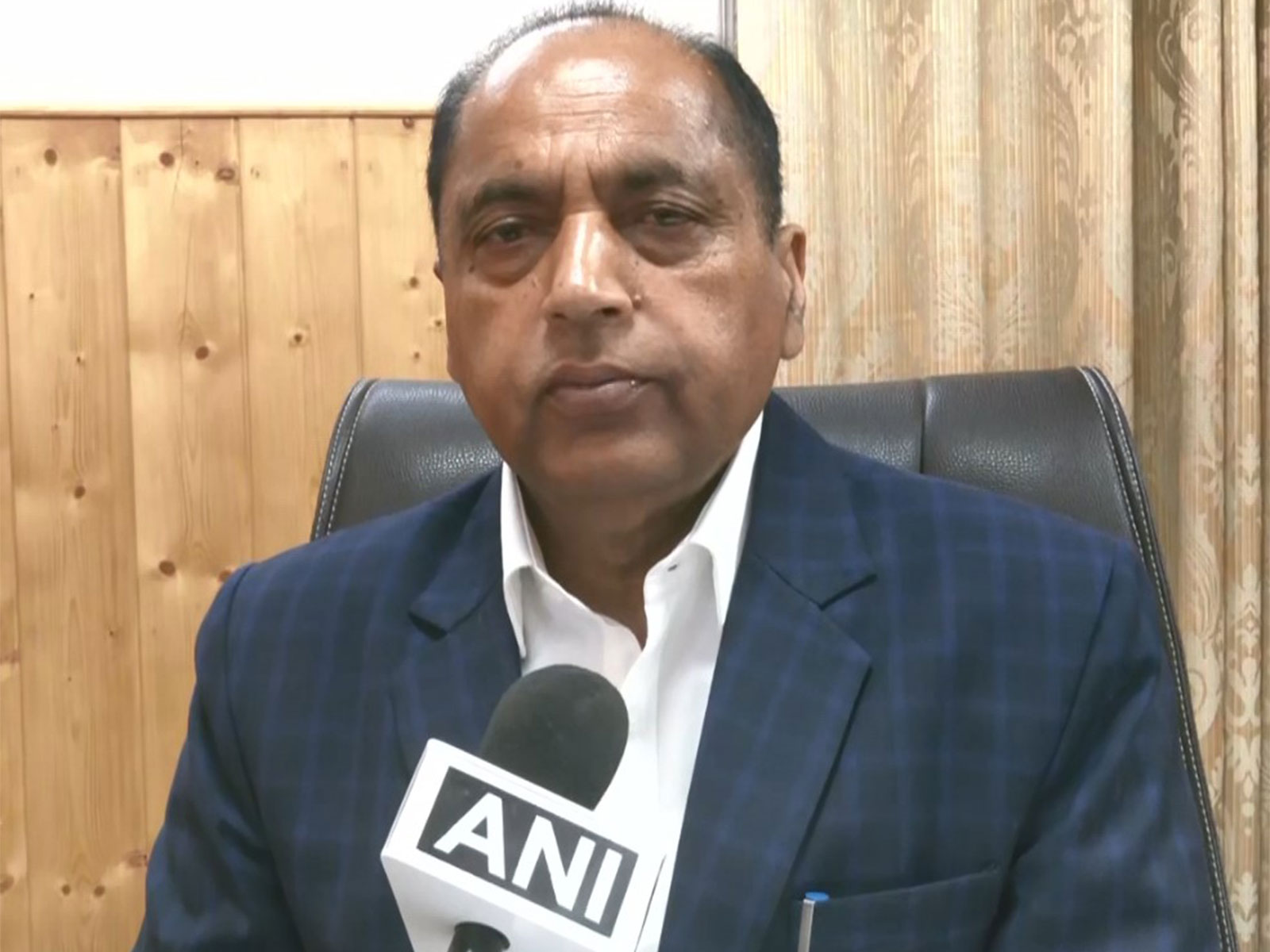 Himachal Pradesh Former Chief Minister Jai Ram Thakur (Photo/ANI)