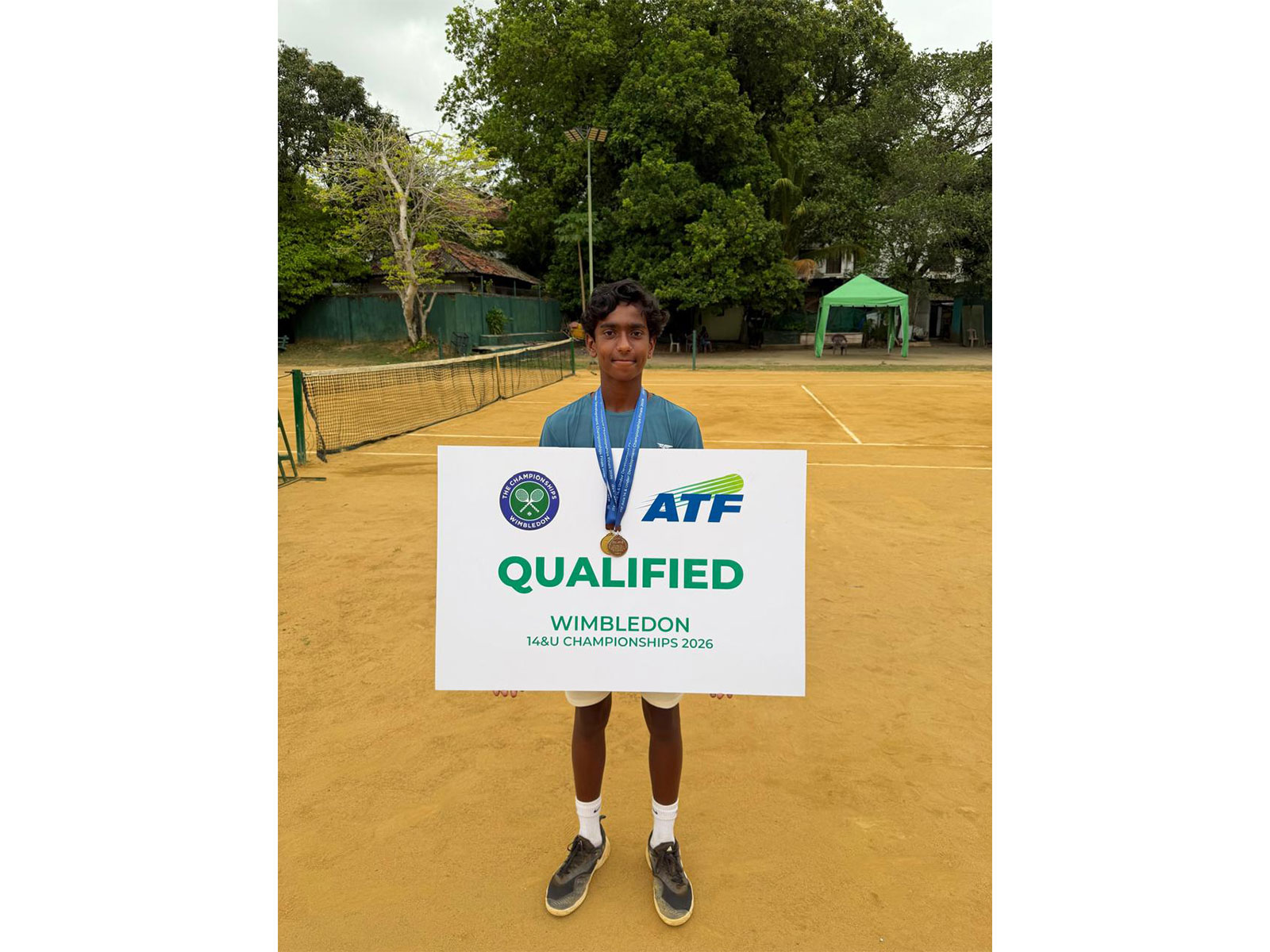 Puneeth M (Photo: Roundglass Tennis Academy)