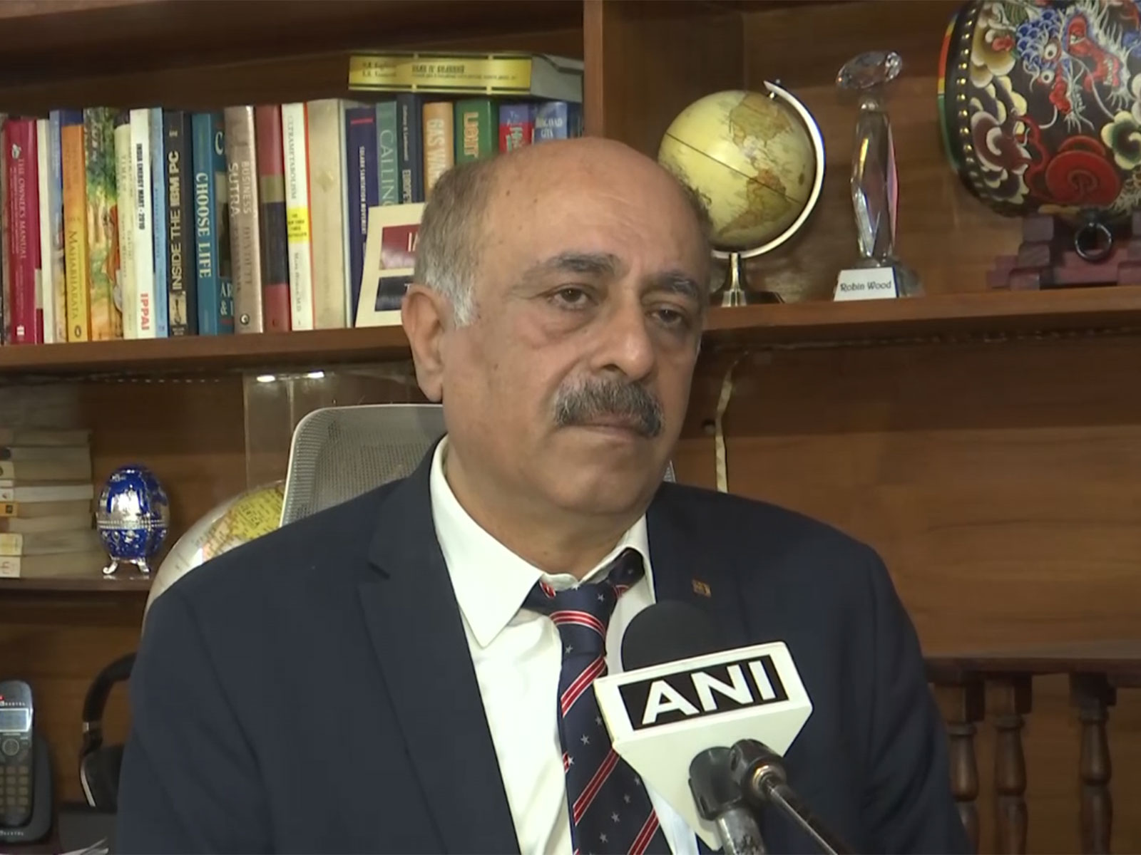  Foreign Affairs Expert Robinder Sachdev (Photo/ANI)