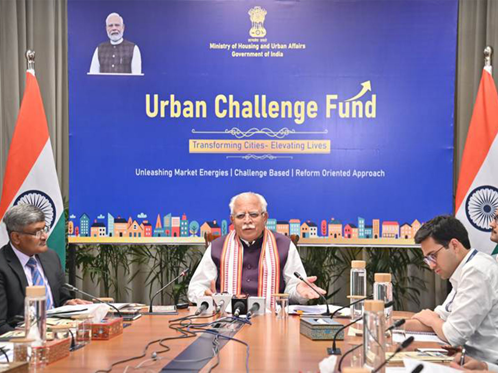 Union Minister for Housing and Urban Affairs Manohar Lal  (Photo/Ministry of Housing & Urban Affairs)