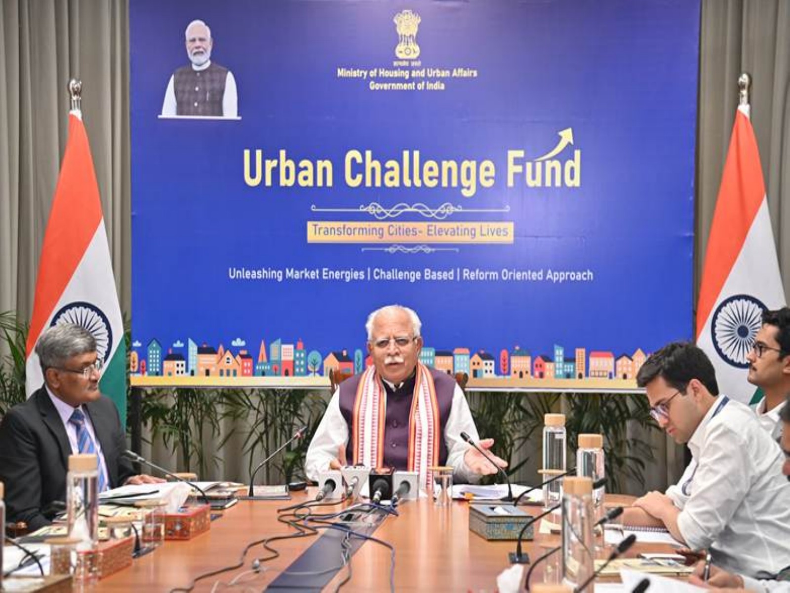 Union Minister for Housing and Urban Affairs Manohar Lal (Photo/Ministry of Housing & Urban Affairs)