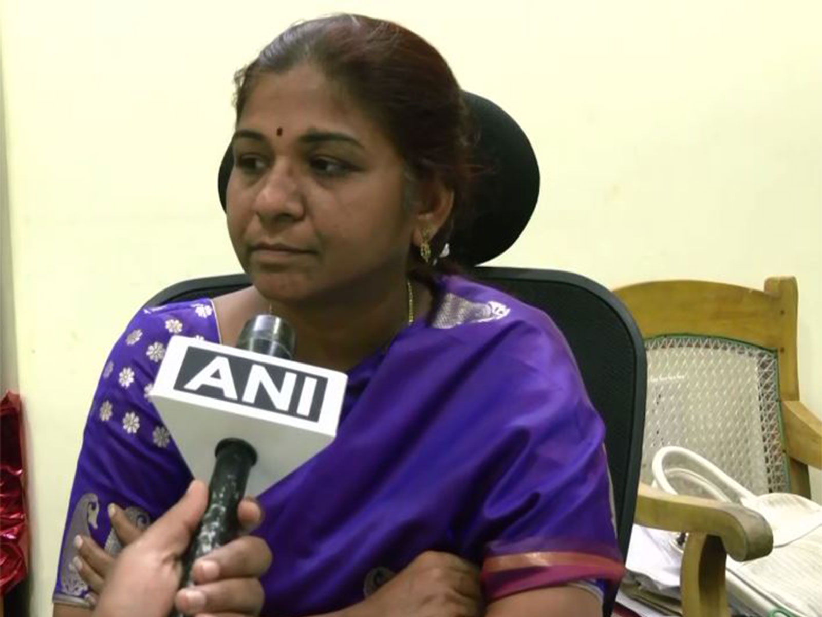 Sunitha, Chairperson of the Board of Studies in the Department of Meteorology and Oceanography (Photo/ANI)