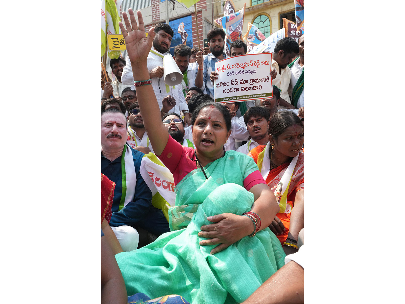 Telangana Jagruthi President K Kavitha (Photo/X/Office of K Kavitha)