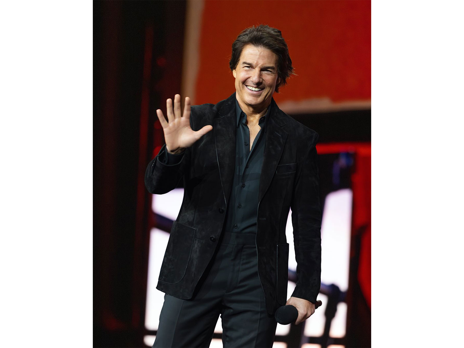Tom Cruise at CinemaCon (Photo/Instagram@tomcruise)
