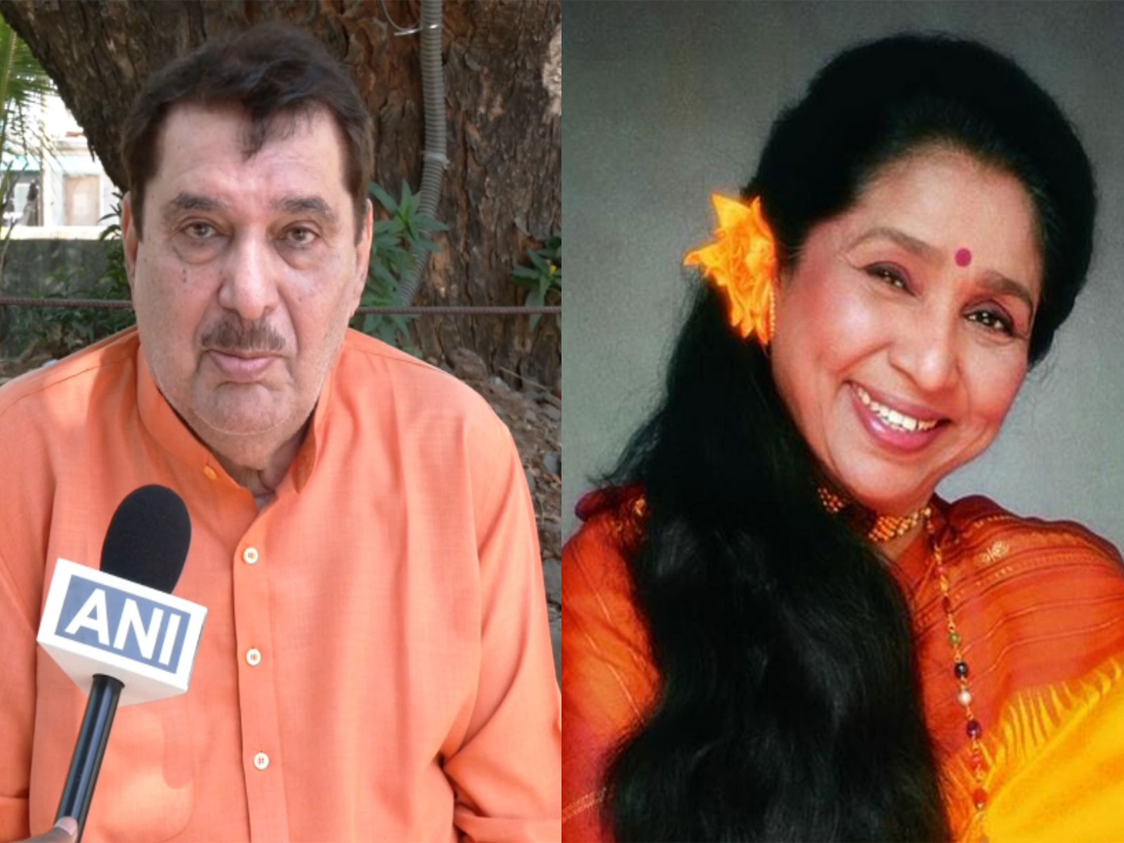 Raza Murad speaks on Asha Bhosle's funeral (Photo/ANI/Instagram@asha.bhosle)