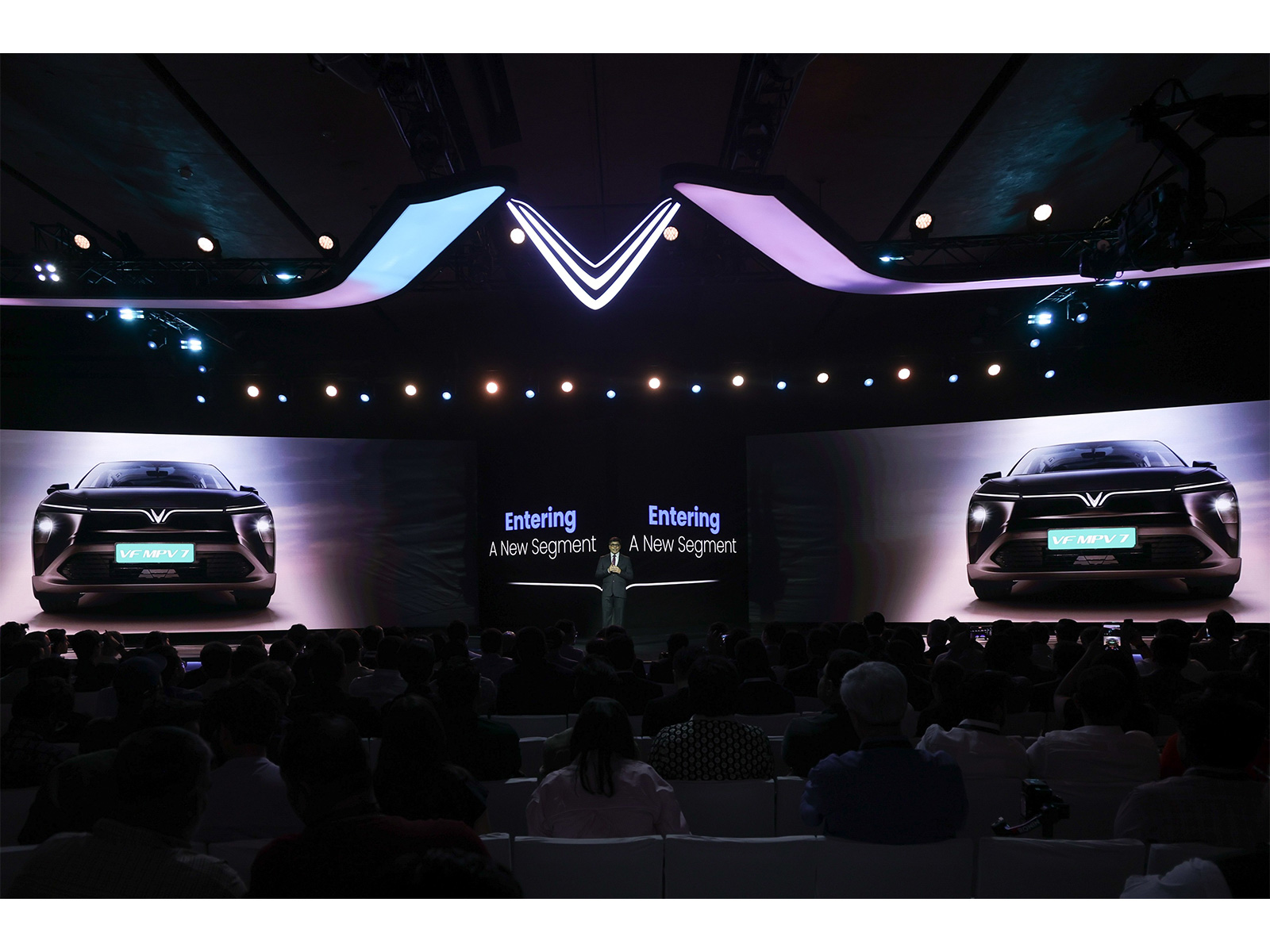 Mr. Tapan Ghosh, CEO of VinFast India, at the launch of all-new VF MPV 7 at New Delhi