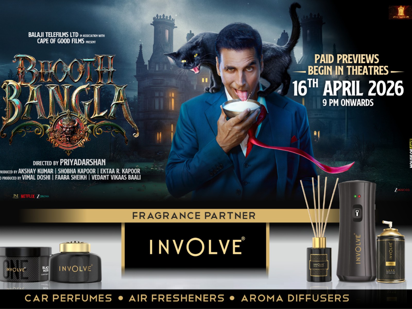 Involve Comes on Board as Fragrance Partner for Akshay Kumar's Bhooth Bangla