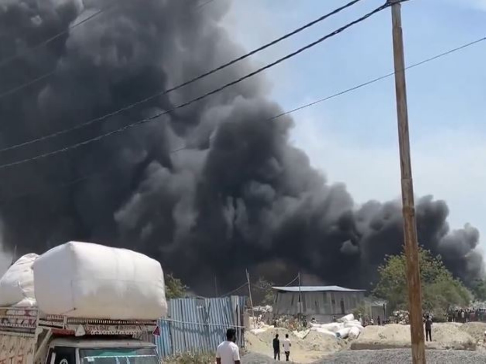 Visuals from the spot (Photo/ ANI)