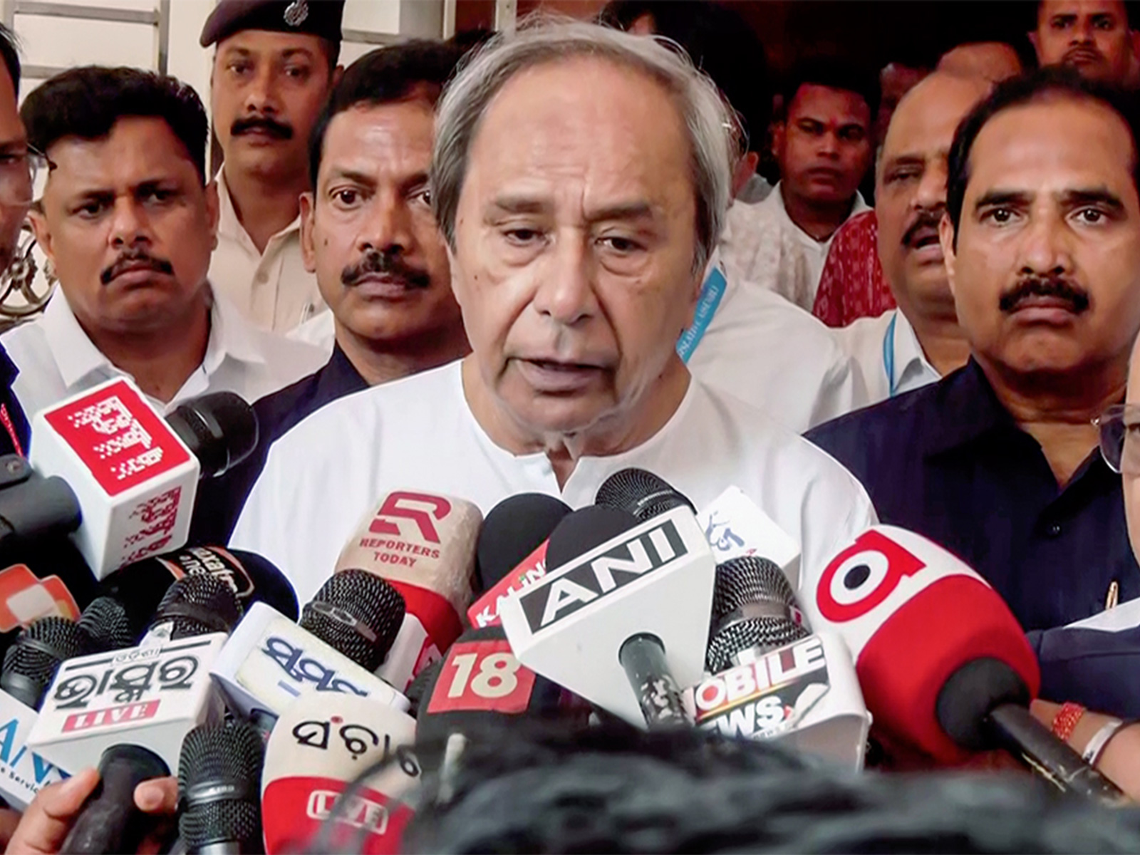Former Odisha CM and BJD President Naveen Patnaik (File Photo/ANI)