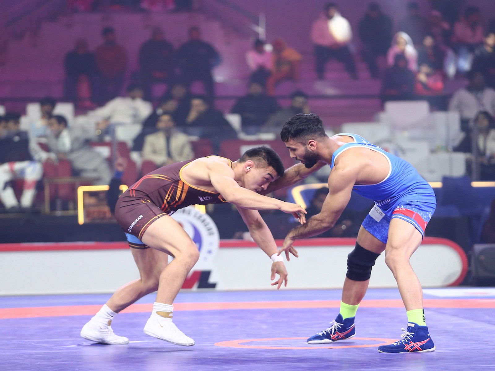 Wrestling players in action (Photo: PWL 2026)