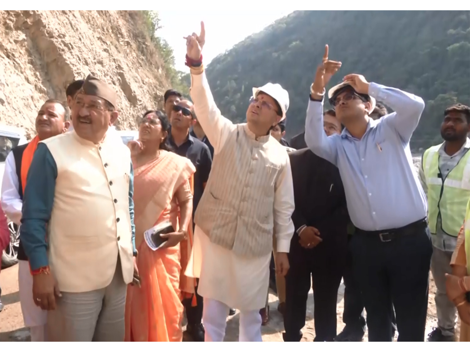 Uttarakhand CM Pushkar Singh Dhami reviews Char Dham Yatra preparations (Photo/ANI)