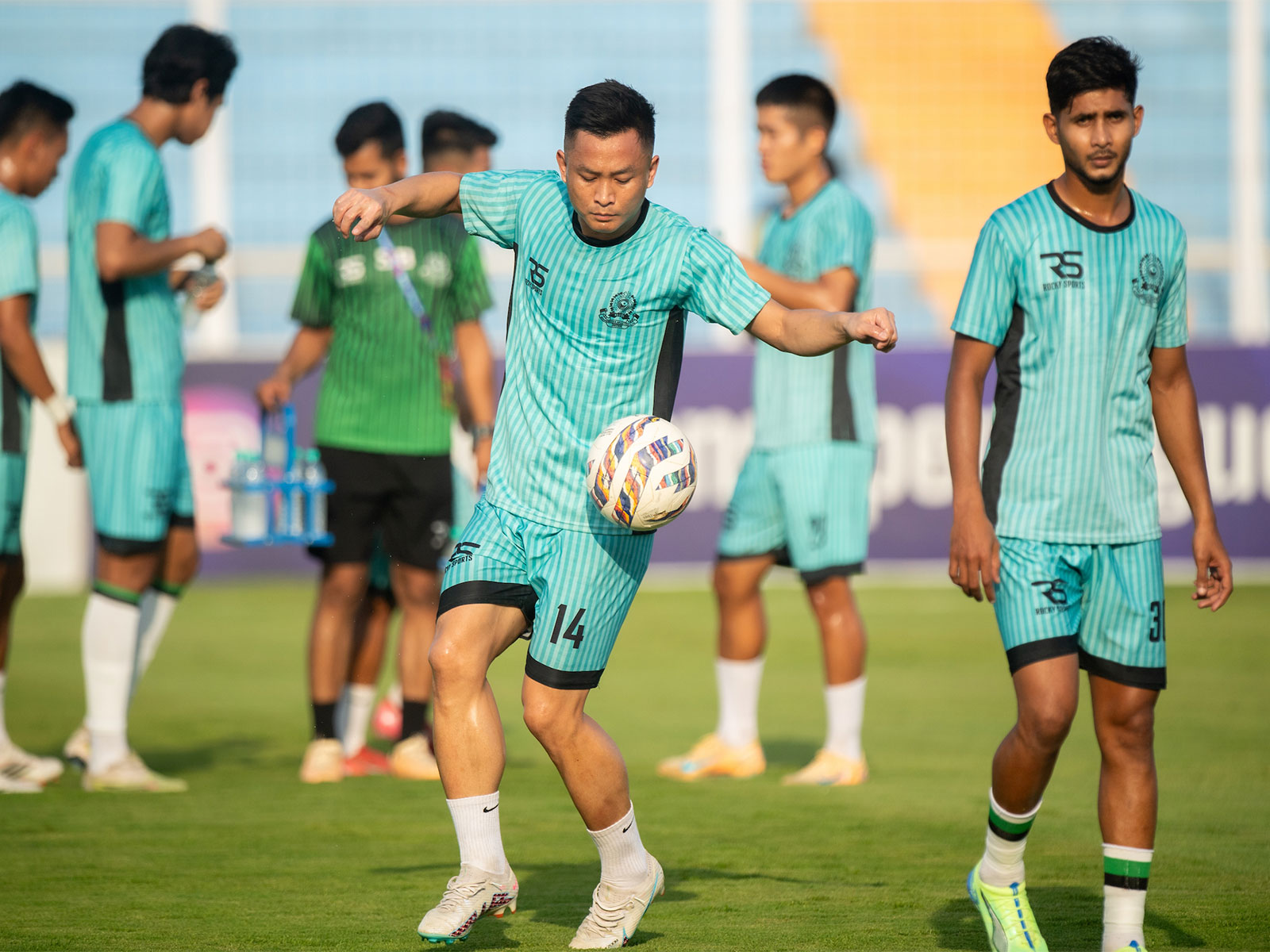 Mohammedan SC players training (Photo: AIFF Media)