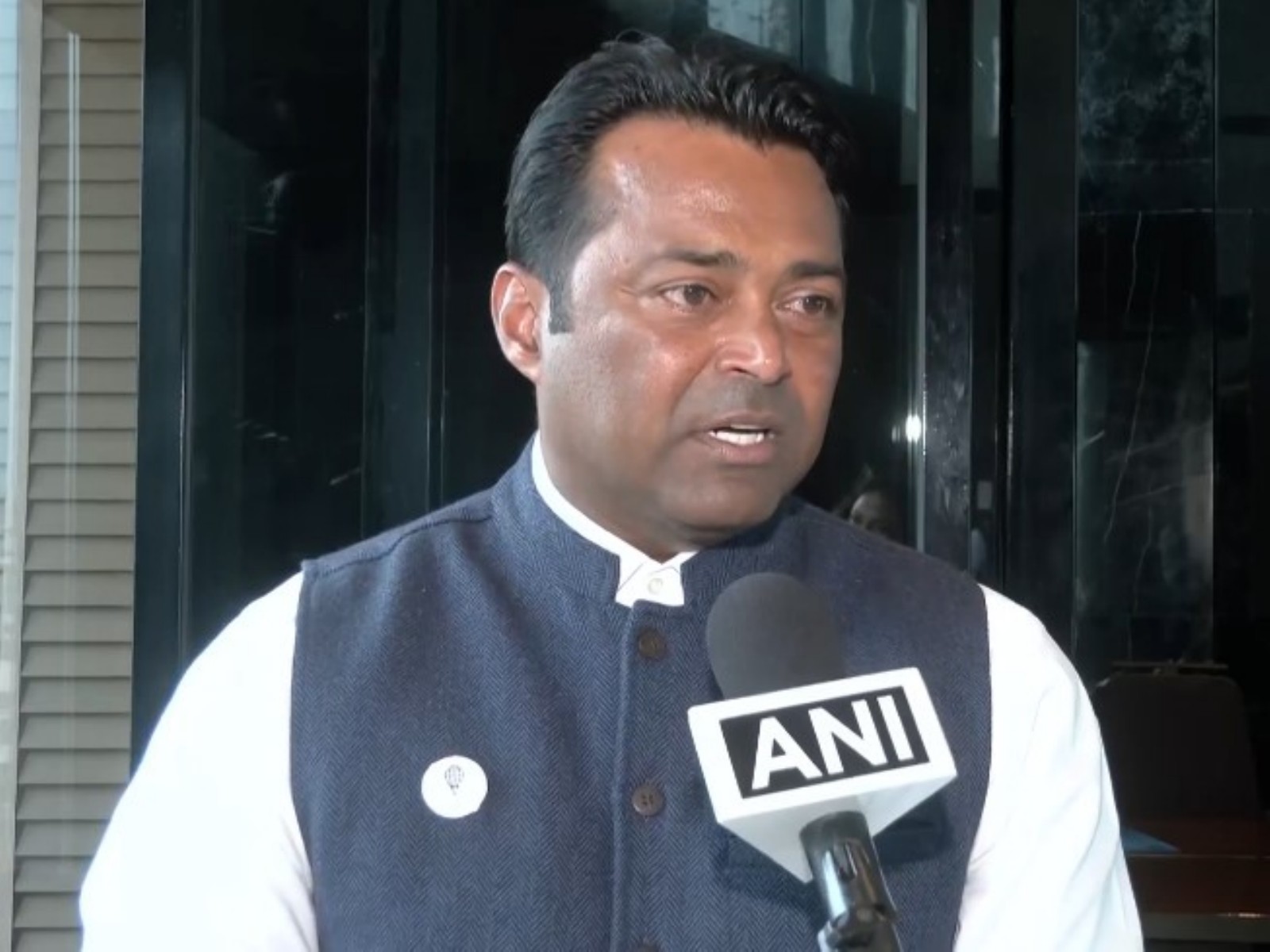 Former Indian tennis star and BJP leader Leander Paes (Photo/ANI)