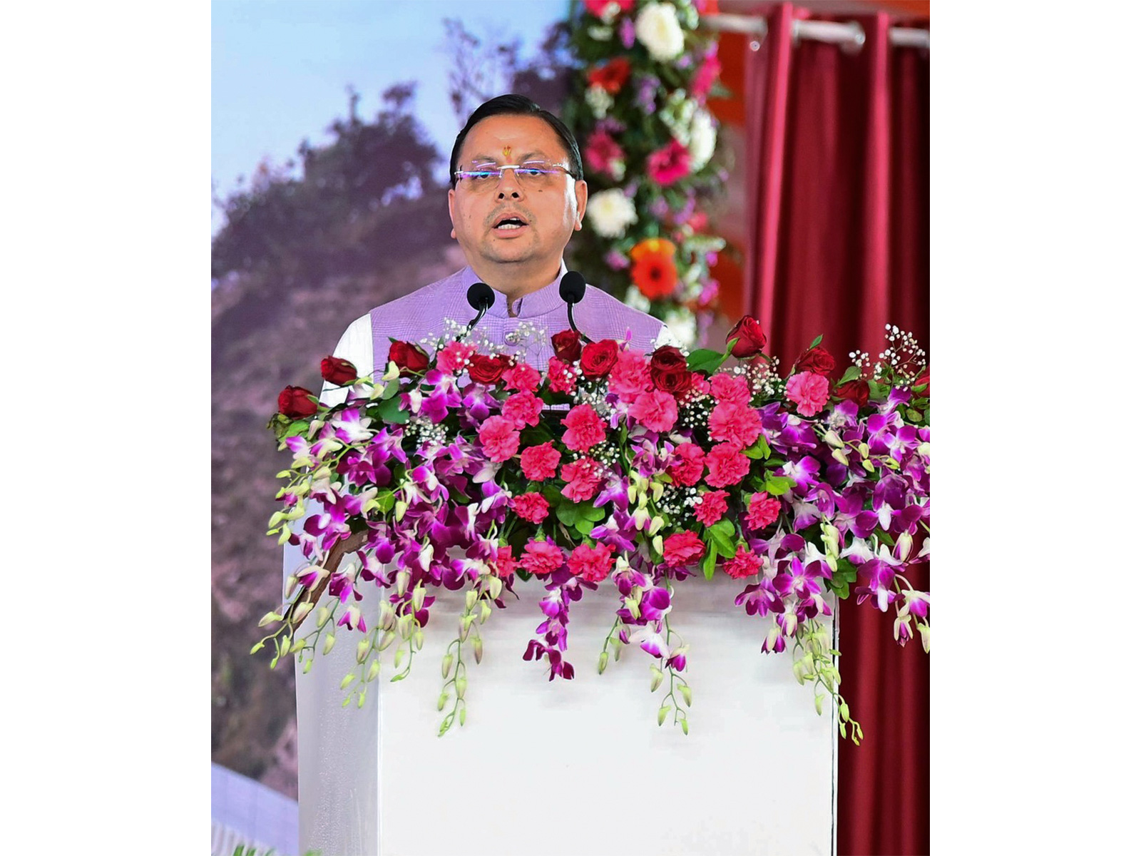  Uttarakhand Chief Minister Pushkar Singh Dhami (Photo/ANI)
