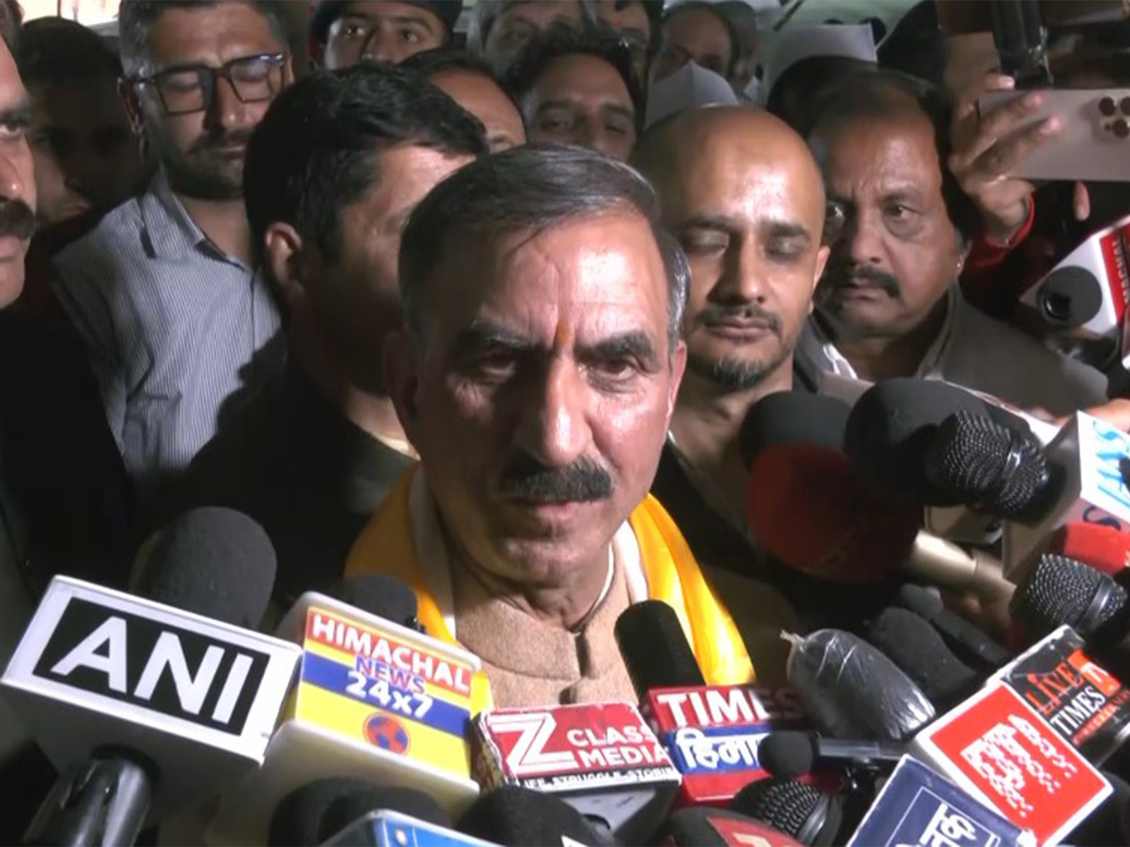 Himachal Pradesh Chief Minister Sukhvinder Singh Sukhu (Photo/ANI)