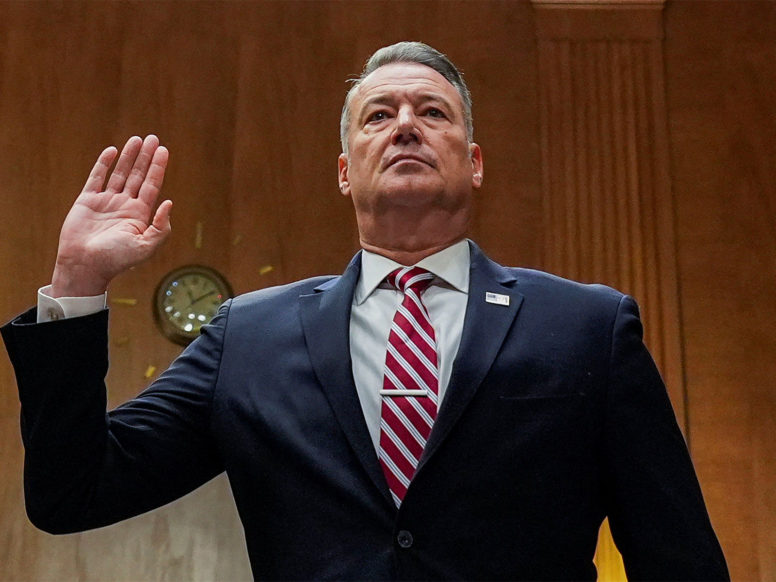 Acting Director of US Immigration and Customs Enforcement (ICE) Todd Lyons (File Photo/Reuters)