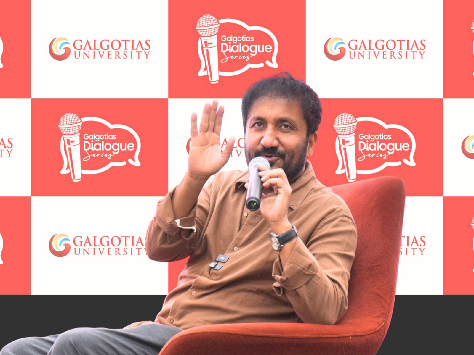 Anand Kumar inspires students at Galgotias University, emphasising persistence as a path to success