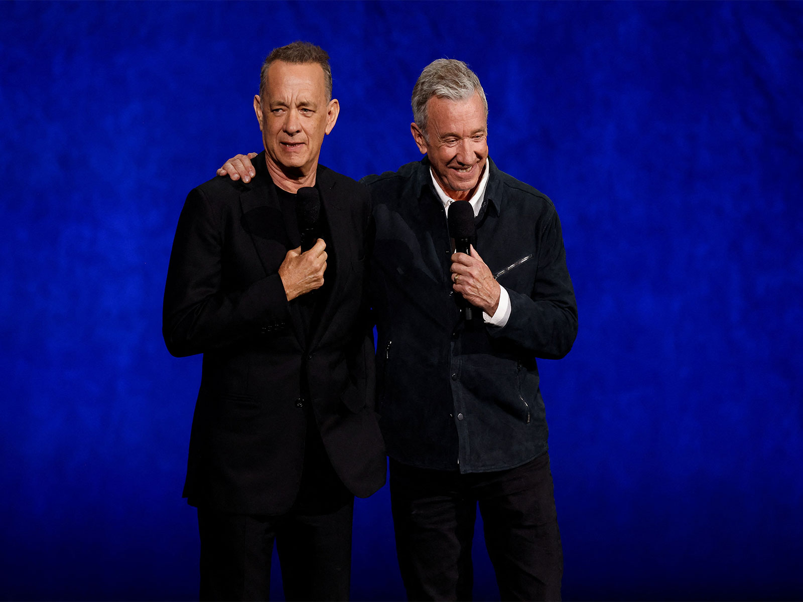 L-R Tom Hanks and Tim Allen (Photo/Reuters)