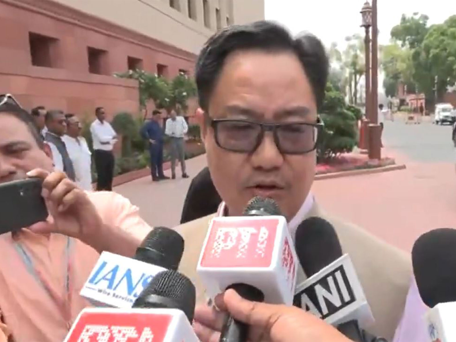 Union Parliamentary Affairs Minister Kiren Rijiju (Photo/ANI)