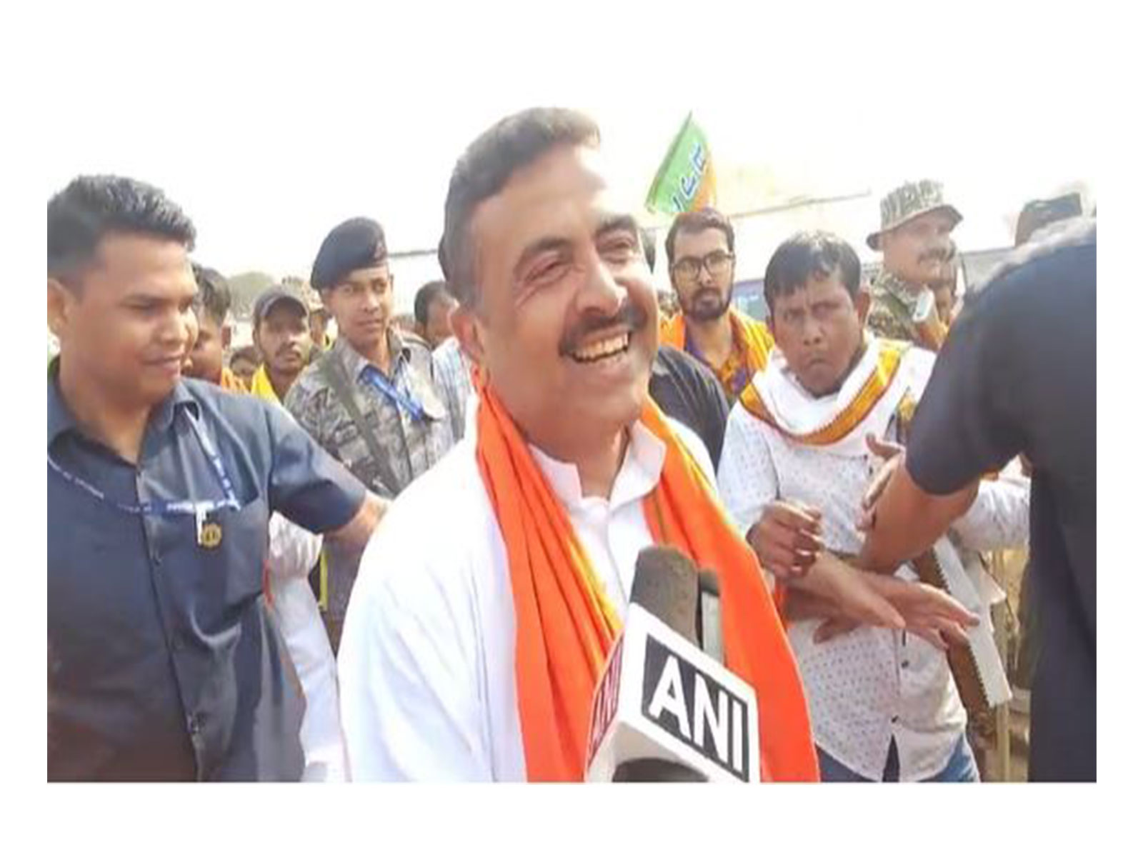 BJP candidate Suvendu Adhikari (Photo/ANI)