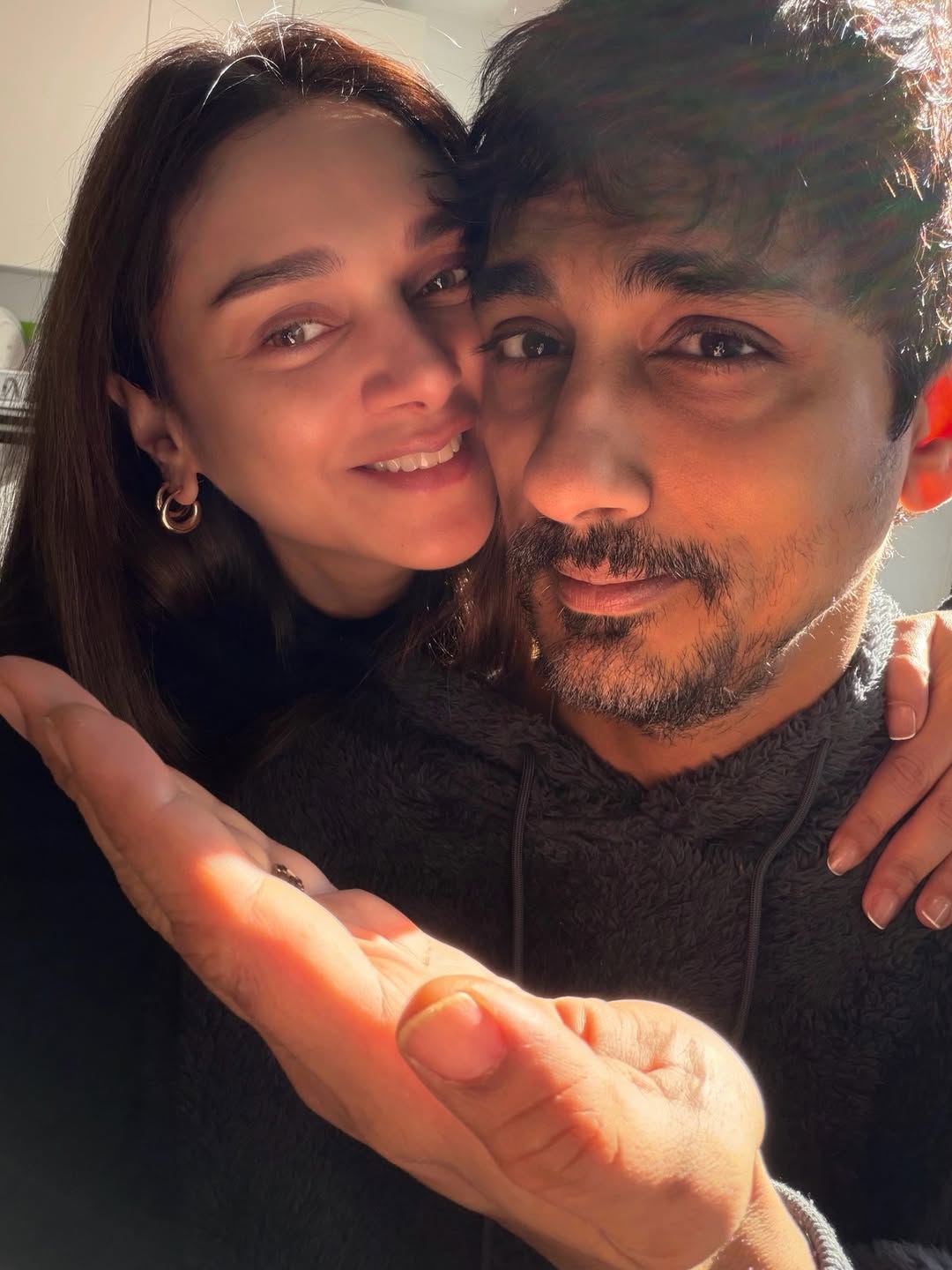 Aditi Rao Hydari wishes Siddharth (Photo/Instagram@aditiraohydari)