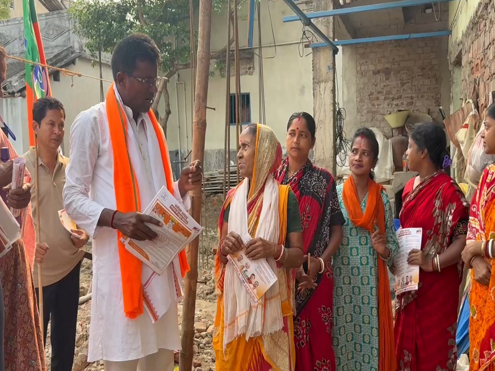 BJP candidate Medinipur assembly constituency Sankar Guchhait (Photo/ANI)