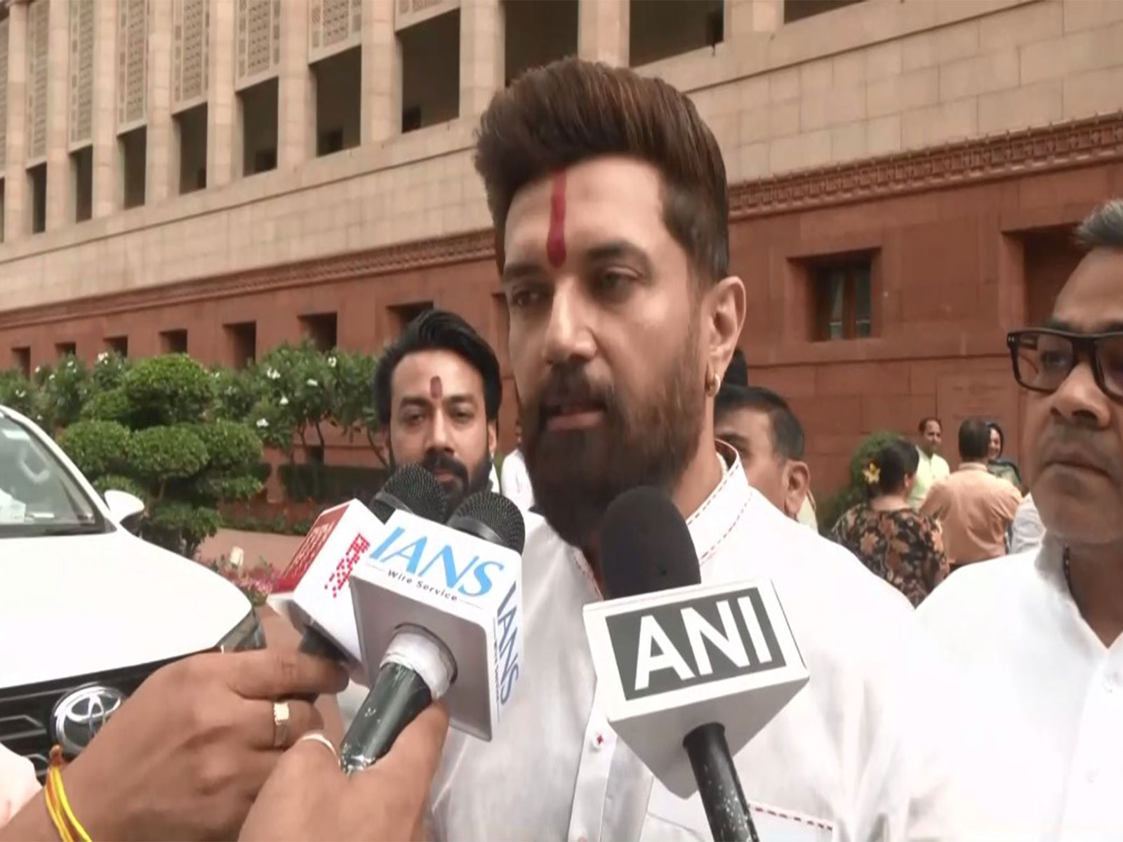  Union Minister Chirag Paswan (Photo/ANI) 