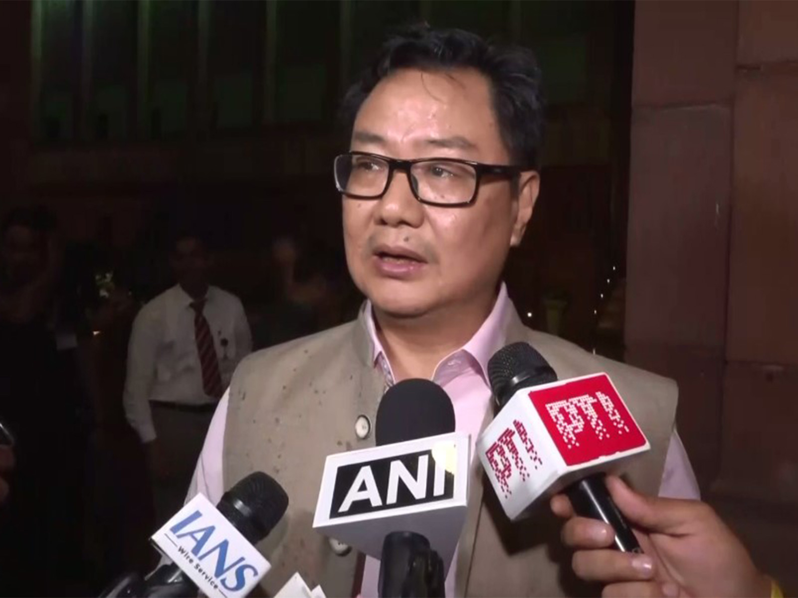 Union Parliamentary Affairs Minister Kiren Rijiju (Photo/ANI) 
